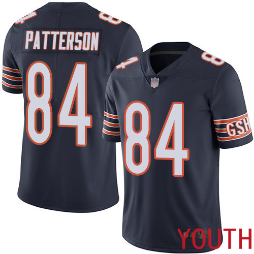 Chicago Bears Limited Navy Blue Youth Cordarrelle Patterson Home Jersey NFL Football #84 Vapor Untouchable->youth nfl jersey->Youth Jersey